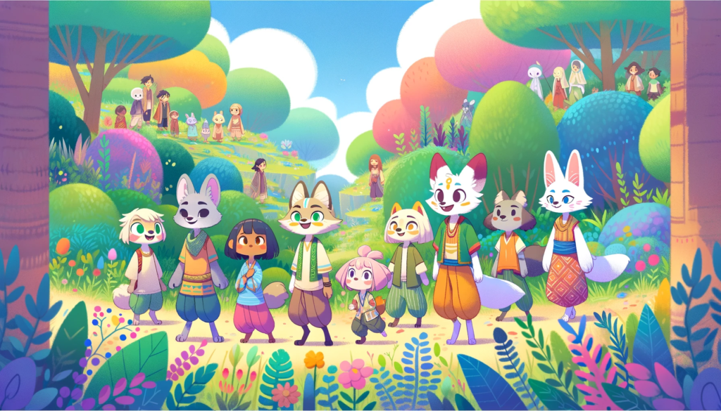 Kemono Friends" Furry Anime