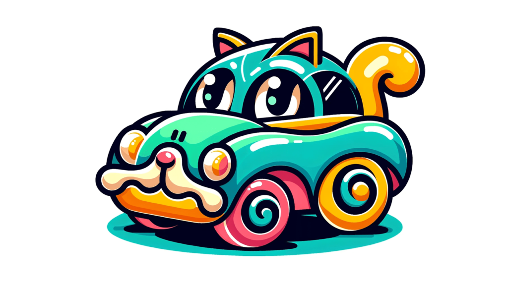 cartoon car 