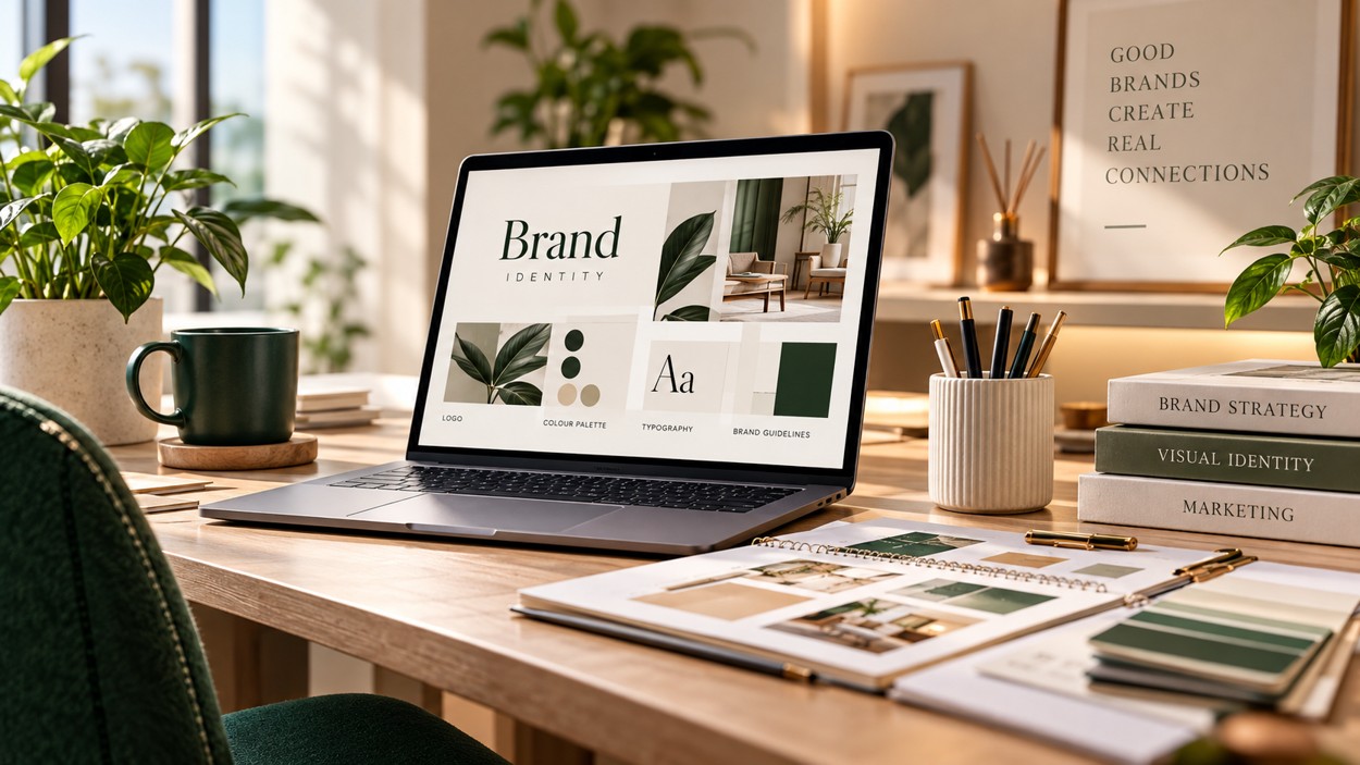 Brand identity design example