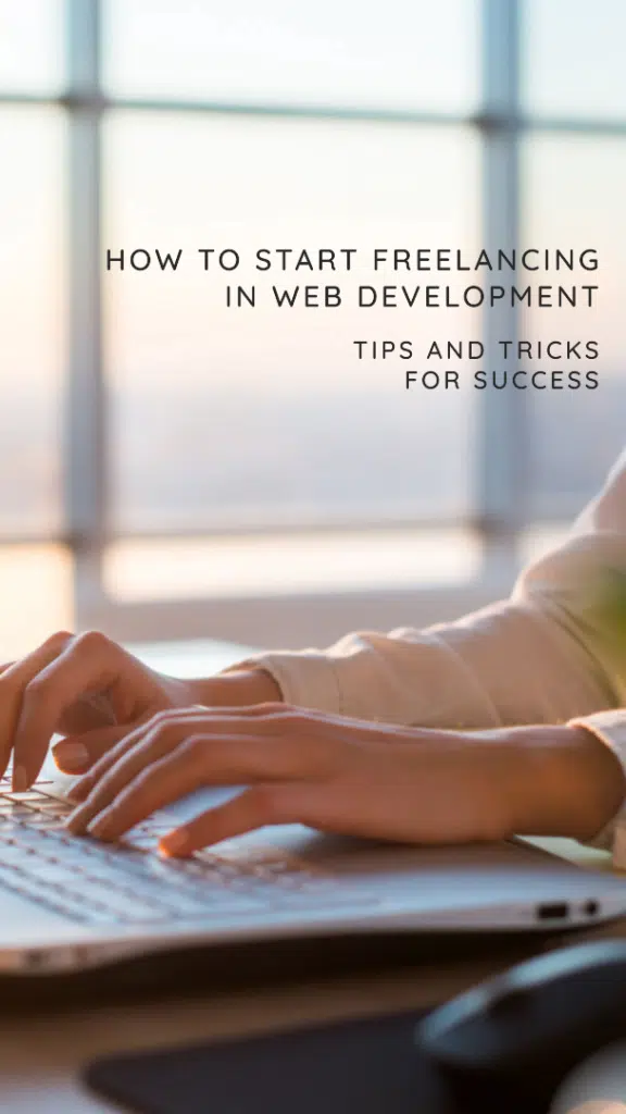 How to start freelancing in web development